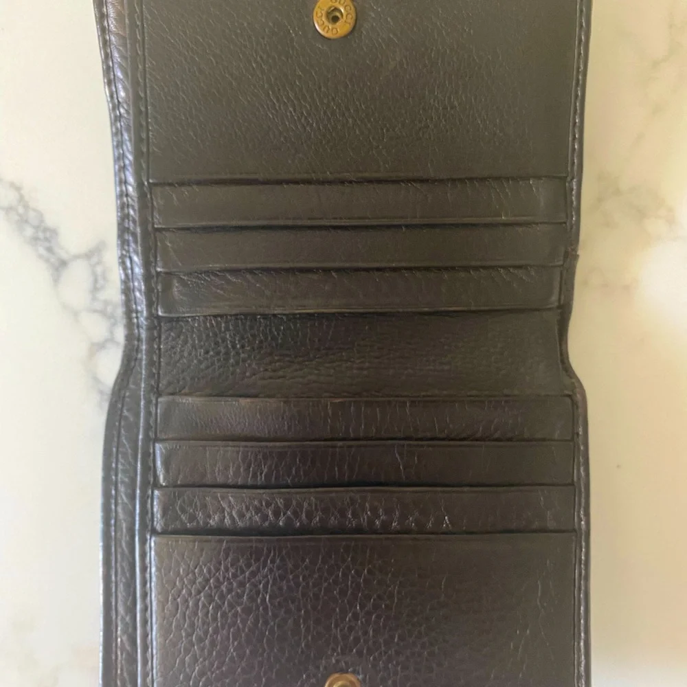 Vintage GUCCI bamboo wallet - Picture 7 of 9